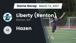 Recap: Liberty  (Renton) vs. Hazen 2021