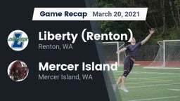 Recap: Liberty  (Renton) vs. Mercer Island  2021