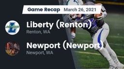 Recap: Liberty  (Renton) vs. Newport  (Newport) 2021