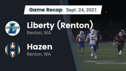 Recap: Liberty  (Renton) vs. Hazen  2021