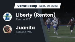 Recap: Liberty  (Renton) vs. Juanita  2022
