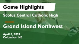 Scotus Central Catholic High vs Grand Island Northwest  Game Highlights - April 8, 2024