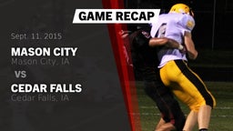 Recap: Mason City  vs. Cedar Falls  2015