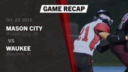 Recap: Mason City  vs. Waukee  2015