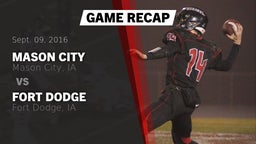 Recap: Mason City  vs. Fort Dodge  2016