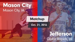 Matchup: Mason City High vs. Jefferson  2016