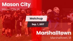Matchup: Mason City High vs. Marshalltown  2017
