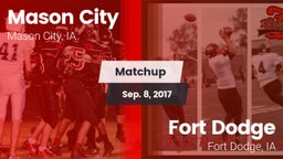 Matchup: Mason City High vs. Fort Dodge  2017