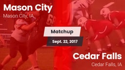 Matchup: Mason City High vs. Cedar Falls  2017