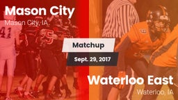 Matchup: Mason City High vs. Waterloo East  2017