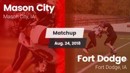 Matchup: Mason City High vs. Fort Dodge  2018