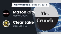 Recap: Mason City  vs. Clear Lake  2018