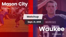Matchup: Mason City High vs. Waukee  2018