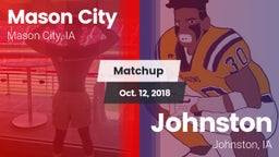 Matchup: Mason City High vs. Johnston  2018