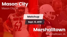 Matchup: Mason City High vs. Marshalltown  2019