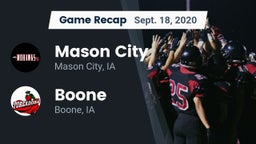 Recap: Mason City  vs. Boone  2020