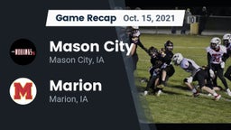 Recap: Mason City  vs. Marion  2021