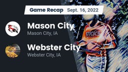 Recap: Mason City  vs. Webster City  2022