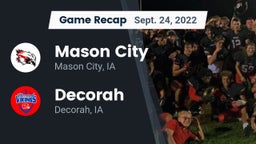 Recap: Mason City  vs. Decorah  2022