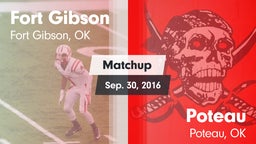 Matchup: Fort Gibson High vs. Poteau  2016