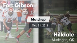 Matchup: Fort Gibson High vs. Hilldale  2016