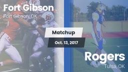 Matchup: Fort Gibson High vs. Rogers  2017