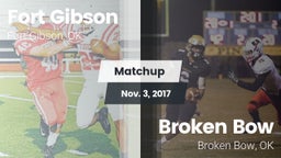 Matchup: Fort Gibson High vs. Broken Bow  2017