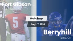 Matchup: Fort Gibson High vs. Berryhill  2018