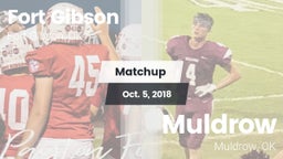 Matchup: Fort Gibson High vs. Muldrow  2018
