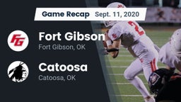 Recap: Fort Gibson  vs. Catoosa  2020
