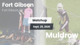 Matchup: Fort Gibson High vs. Muldrow  2020