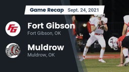 Recap: Fort Gibson  vs. Muldrow  2021