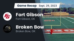 Recap: Fort Gibson  vs. Broken Bow  2023