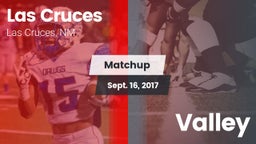 Matchup: Las Cruces High vs. Valley  2017