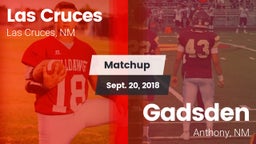 Matchup: Las Cruces High vs. Gadsden  2018