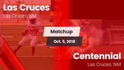 Matchup: Las Cruces High vs. Centennial  2018