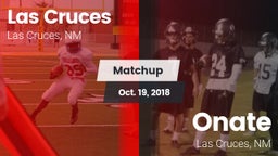 Matchup: Las Cruces High vs. Onate  2018