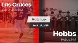 Matchup: Las Cruces High vs. Hobbs  2019