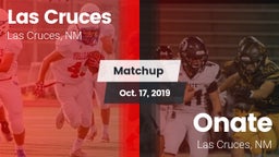 Matchup: Las Cruces High vs. Onate  2019