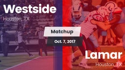 Matchup: Westside  vs. Lamar  2017