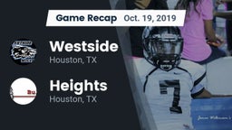 Recap: Westside  vs. Heights  2019