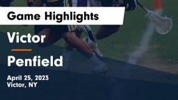 Victor  vs Penfield  Game Highlights - April 25, 2023