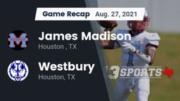 Recap: James Madison  vs. Westbury  2021