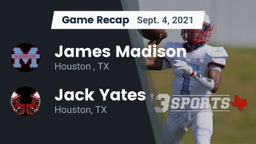 Recap: James Madison  vs. Jack Yates  2021