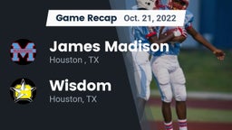 Recap: James Madison  vs. Wisdom  2022