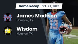 Recap: James Madison  vs. Wisdom  2023