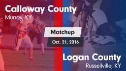 Matchup: Calloway County vs. Logan County  2016