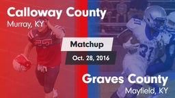Matchup: Calloway County vs. Graves County  2016