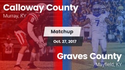 Matchup: Calloway County vs. Graves County  2017