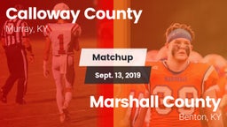 Matchup: Calloway County vs. Marshall County  2019